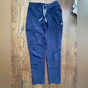 XXS Figs Yola Navy Scrub Pants
